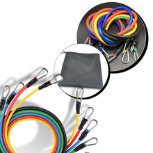 Carica l&#39;immagine nel visualizzatore di Gallery, Set completo di fascette per esercizi di resistenza (11 pezzi) - Ozerty
