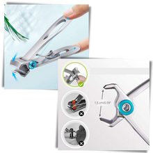 Carica l&#39;immagine nel visualizzatore di Gallery, Tagliaunghie a mascella larga in acciaio inossidabile - Ozerty
