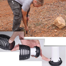 Carica l&#39;immagine nel visualizzatore di Gallery, Torcia luminosa solare a LED con fiamma tremolante - Ozerty
