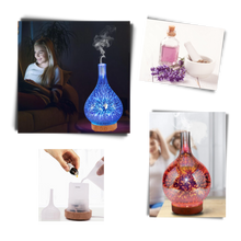 Carica l&#39;immagine nel visualizzatore di Gallery, Diffusore di olio essenziale con vaso a forma di fuochi d&#39;artificio - Ozerty

