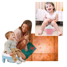 Carica l&#39;immagine nel visualizzatore di Gallery, 3 in 1 Vasino pieghevole per bambini - Ozerty
