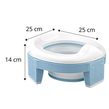 Carica l&#39;immagine nel visualizzatore di Gallery, 3 in 1 Vasino pieghevole per bambini - Ozerty
