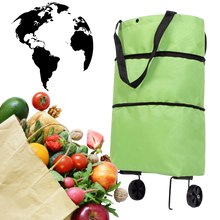 Carica l&#39;immagine nel visualizzatore di Gallery, Trolley pieghevole borsa della spesa 30L - Ozerty
