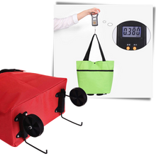 Carica l&#39;immagine nel visualizzatore di Gallery, Trolley pieghevole borsa della spesa 30L - Ozerty
