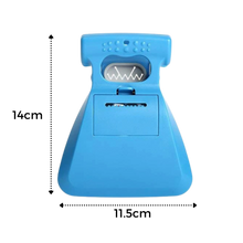 Carica l&#39;immagine nel visualizzatore di Gallery, Paletta per cacca di cane pieghevole con distributore di sacchetti - Ozerty
