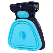 Carica l&#39;immagine nel visualizzatore di Gallery, Paletta per cacca di cane pieghevole con distributore di sacchetti

