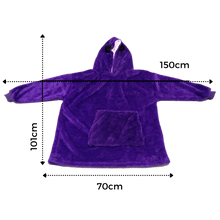 Carica l&#39;immagine nel visualizzatore di Gallery, 2 in 1 felpa con cappuccio peluche pieghevole - Ozerty
