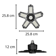 Carica l&#39;immagine nel visualizzatore di Gallery, Luce del garage con 5 pannelli pieghevoli - Ozerty
