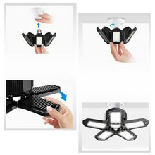 Carica l&#39;immagine nel visualizzatore di Gallery, Luce del garage con 5 pannelli pieghevoli
