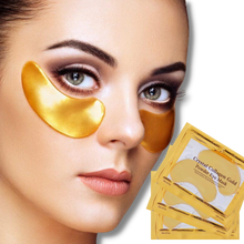 Carica l&#39;immagine nel visualizzatore di Gallery, Maschera per gli occhi al collagene d&#39;oro 24K (20 paia) - Ozerty
