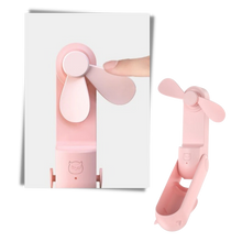 Carica l&#39;immagine nel visualizzatore di Gallery, Mini ventilatore portatile con USB - Ozerty
