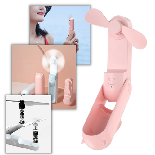 Mini ventilatore portatile con USB - Ozerty