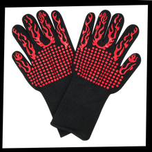 Carica l&#39;immagine nel visualizzatore di Gallery, Guanti BBQ resistenti al calore (1 paio) - Ozerty

