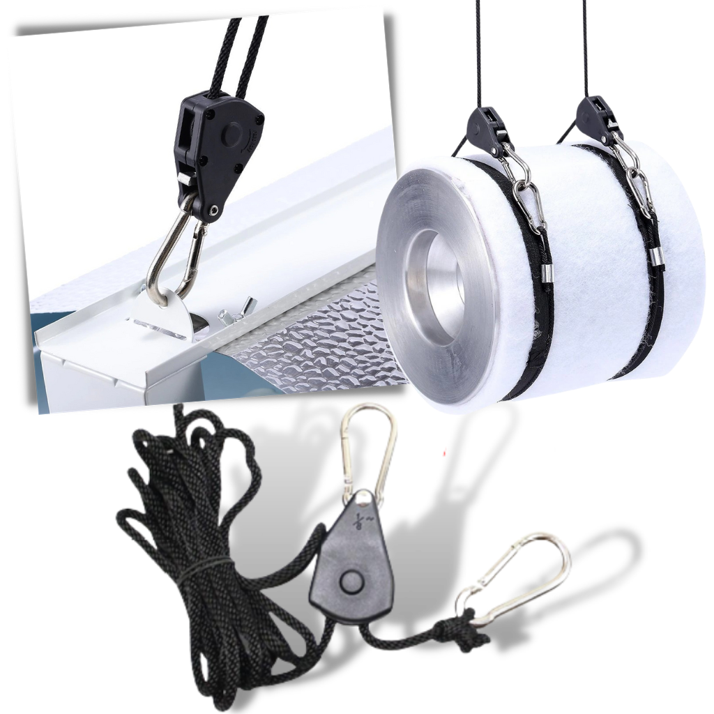 Cricchetto di corda regolabile (2Pz) - Ozerty