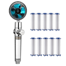 Carica l&#39;immagine nel visualizzatore di Gallery, Soffione a elica rotante ad alta pressione
