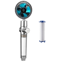 Carica l&#39;immagine nel visualizzatore di Gallery, Soffione a elica rotante ad alta pressione
