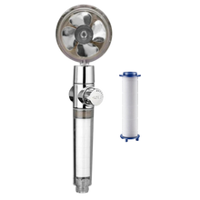 Carica l&#39;immagine nel visualizzatore di Gallery, Soffione a elica rotante ad alta pressione
