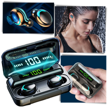 Carica l&#39;immagine nel visualizzatore di Gallery, Auricolari Bluetooth con scatola di ricarica della batteria - Ozerty
