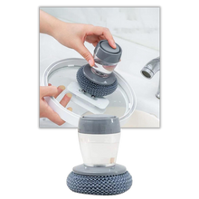 Carica l&#39;immagine nel visualizzatore di Gallery, Spazzola palmare per l&#39;erogazione di sapone da cucina
