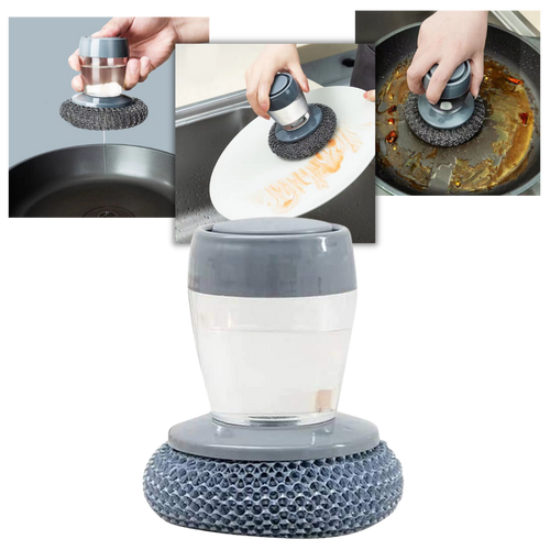 Spazzola palmare per l'erogazione di sapone da cucina - Ozerty