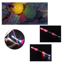 Carica l&#39;immagine nel visualizzatore di Gallery, Set di uncinetti ergonomici a LED - Ozerty
