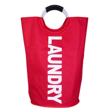 Carica l&#39;immagine nel visualizzatore di Gallery, Borsa pieghevole di biancheria con manici
