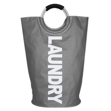 Carica l&#39;immagine nel visualizzatore di Gallery, Borsa pieghevole per il cesto della biancheria con manici - Ozerty
