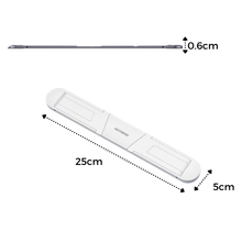 Carica l&#39;immagine nel visualizzatore di Gallery, Leggero supporto invisibile in alluminio per laptop - Ozerty
