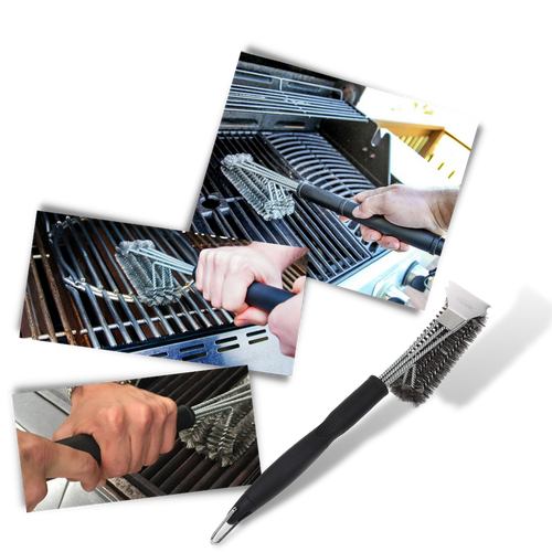 Spazzola multiuso per la pulizia del barbecue - Ozayti