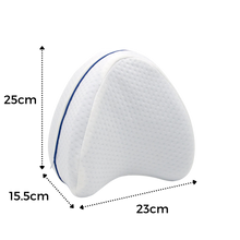 Carica l&#39;immagine nel visualizzatore di Gallery, Cuscino ortopedico per ginocchia e gambe con memory foam - Ozerty
