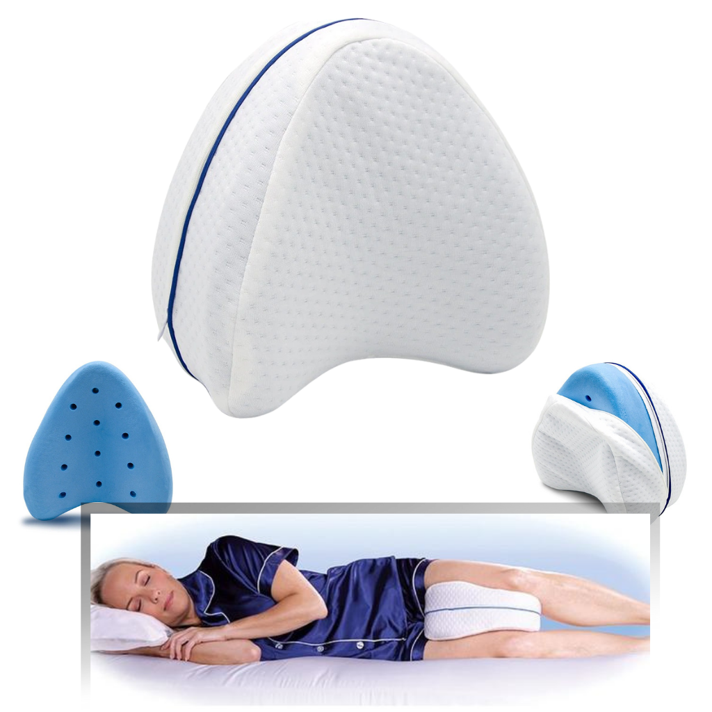 Cuscino ortopedico per ginocchia e gambe con memory foam - Ozerty
