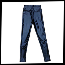 Carica l&#39;immagine nel visualizzatore di Gallery, Pantaloni in ecopelle a vita alta - Ozerty
