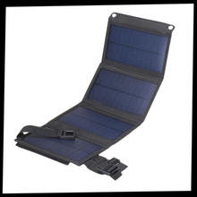 Carica l&#39;immagine nel visualizzatore di Gallery, Pannello solare portatile con 2 porte usb - Ozerty
