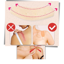 Carica l&#39;immagine nel visualizzatore di Gallery, 1 Paio di protezioni in silicone antiscivolo per le spalline del reggiseno - Ozerty
