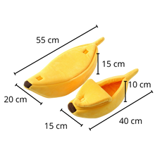 Carica l&#39;immagine nel visualizzatore di Gallery, Letto per animali a forma di banana - Ozerty
