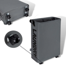 Carica l&#39;immagine nel visualizzatore di Gallery, Cestino da bucato portatile con ruote - Ozerty
