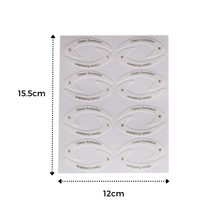 Carica l&#39;immagine nel visualizzatore di Gallery, Confezione di stencil per eyeliner rapido - Ozerty
