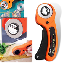 Carica l&#39;immagine nel visualizzatore di Gallery, Taglierina a rullo per tessuti con cinque lame da 45 mm - Ozerty
