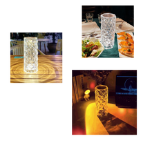 Carica l&#39;immagine nel visualizzatore di Gallery, Lampada da tavolo in cristallo di lusso - Ozerty
