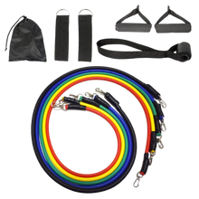 Carica l&#39;immagine nel visualizzatore di Gallery, Set completo di fascette per esercizi di resistenza (11 pezzi) - Ozerty
