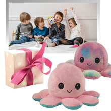 Carica l&#39;immagine nel visualizzatore di Gallery, Mini polpo di peluche reversibile - Ozerty
