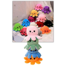 Carica l&#39;immagine nel visualizzatore di Gallery, Mini polpo di peluche reversibile - Ozerty
