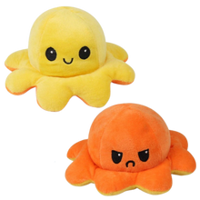 Carica l&#39;immagine nel visualizzatore di Gallery, Mini polpo di peluche reversibile
