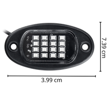 Carica l&#39;immagine nel visualizzatore di Gallery, Confezione da 8 luci RGB per veicoli - Ozerty
