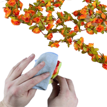 Carica l&#39;immagine nel visualizzatore di Gallery, Ghirlanda di rose artificiali  - Ozerty
