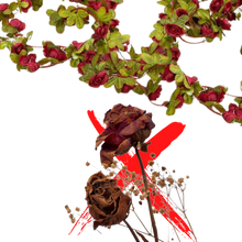 Carica l&#39;immagine nel visualizzatore di Gallery, Ghirlanda di rose artificiali  - Ozerty
