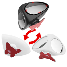 Carica l&#39;immagine nel visualizzatore di Gallery, Specchietto retrovisore per auto a 2 lati girevole per punti ciechi - Ozerty
