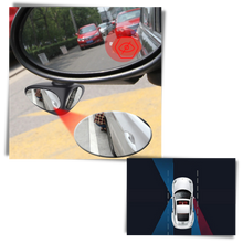 Carica l&#39;immagine nel visualizzatore di Gallery, Specchietto retrovisore per auto a 2 lati girevole per punti ciechi - Ozerty
