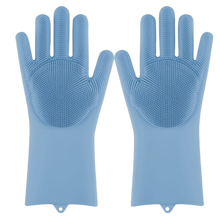 Carica l&#39;immagine nel visualizzatore di Gallery, Guanti di lavaggio multiuso in silicone - Ozerty
