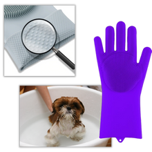 Carica l&#39;immagine nel visualizzatore di Gallery, Guanti di lavaggio multiuso in silicone - Ozerty
